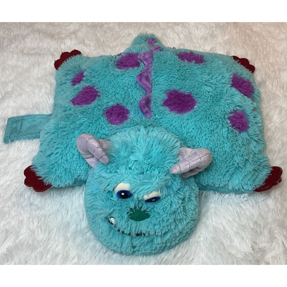 Monsters Inc Sulley Pillow Pet Pal Plush Disney Pixar Parks‎